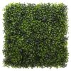 Siepe Artificiale BOXWOOD cm 50x50 in mattonelle - Verdevip